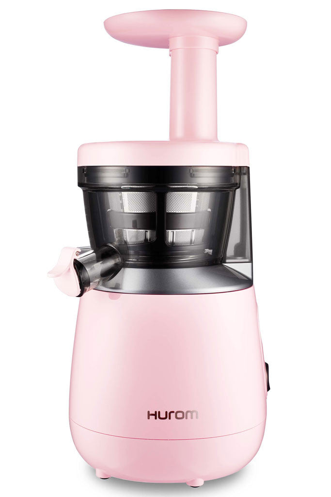 Hurom HP Slow Juicer Pink finish, exact U.S. HP-PPB12 variant image